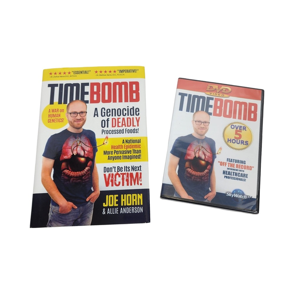 Timebomb Joe Horn Allie Anderson Book and Companion DVD‎ Set SkyWatch TV